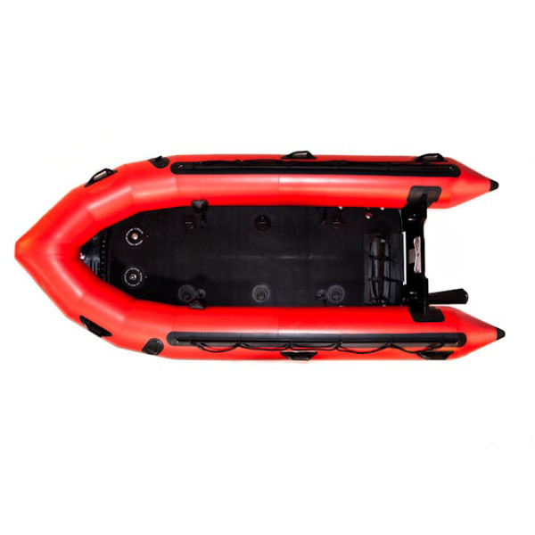 Zodiac MilPro ERB380 Emergency Response Inflatable Boat, 12' 9", Red