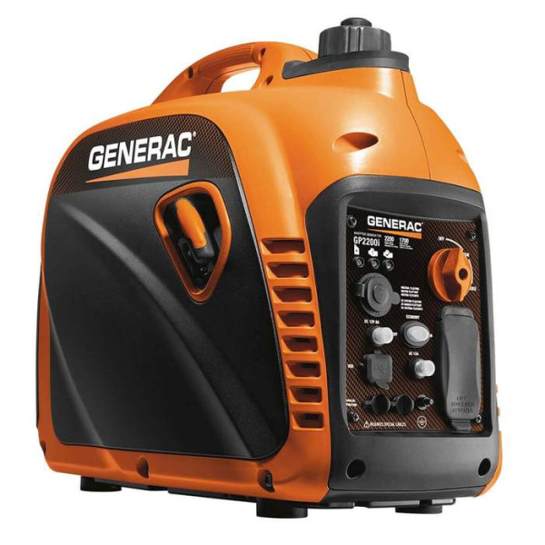 Generac 7117 2,200-Watt 80cc TruePower Portable inverter Generator - GP2200I 
