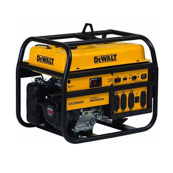 DeWalt DXGN6000 - 5300 Watt Professional Portable Generator w/ Honda GX Engine